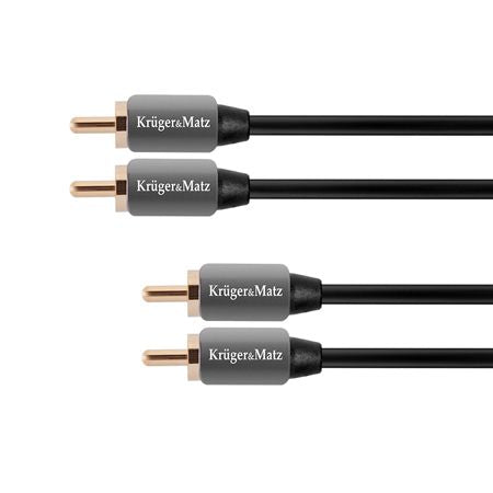 Cablu 2RCA-2RCA 1.8M Kruger&Matz