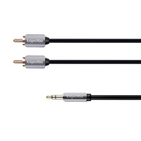 Cablu 3.5-2RCA 3.0M Kruger&Matz