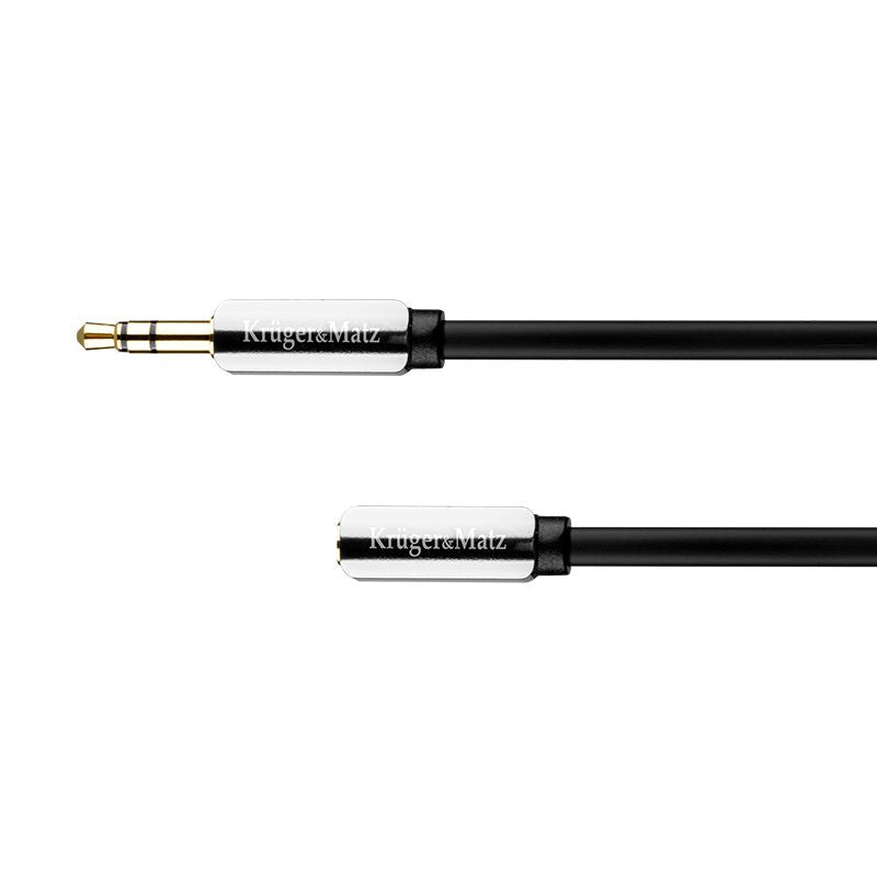 Cablu Jack 3.5 Mama - Tata 1m Kruger Km 0315 cu Sunet Stereo