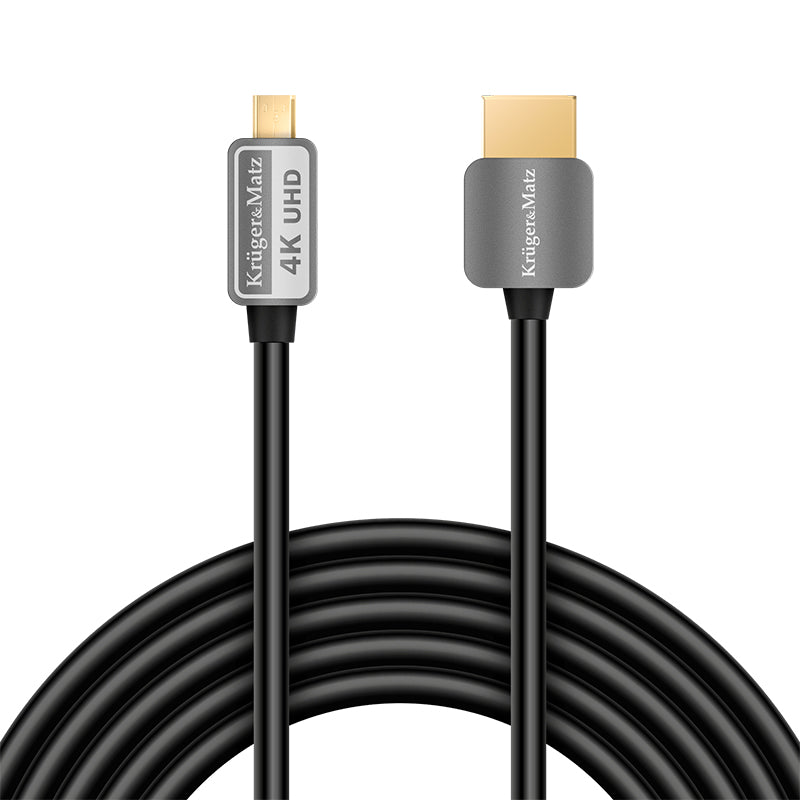 Cablu HDMI A-HDMI D 1.8M Kruger&Matz