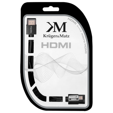 Cablu HDMI A-HDMI D 3.0M Kruger&Matz