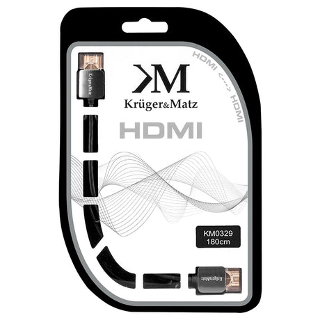 Cablu HDMI - HDMI 4K Uhd 1.8M Kruger&Matz