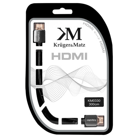 Cablu HDMI - HDMI 4K Uhd 3.0M Kruger&Matz