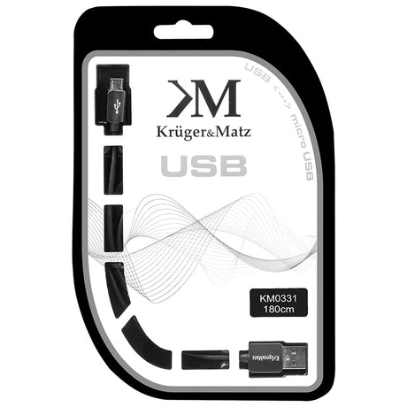 Cablu USB - Micro USB 1.8M Kruger&Matz