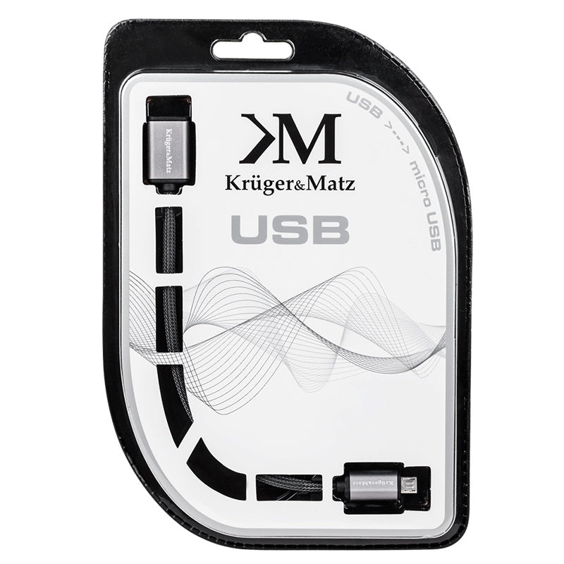 Cablu Prelungitor USB-Micro USB 1M Kruger&Matz