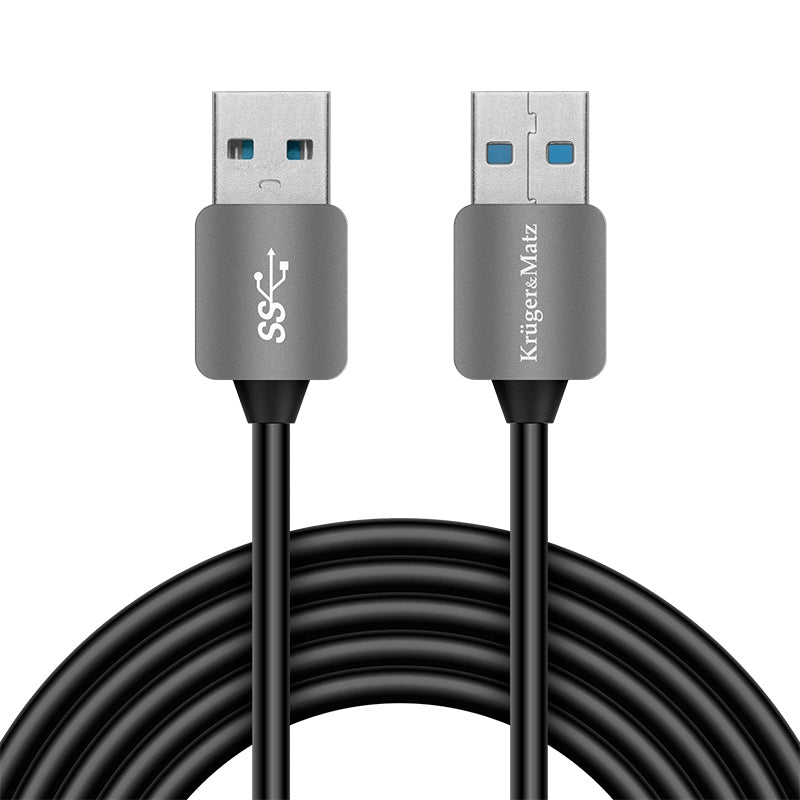 Cablu 3.0 Tata - Tata 1m Blister Kruger Km 0337 cu USB