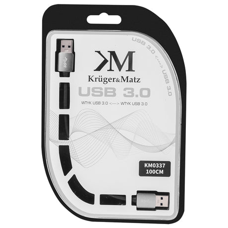 Cablu USB 3.0 Tata - Tata 1M Blister Kruger&Matz