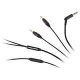 Cablu Casti Audio cu Microfon Jack - 2X Jack 1M K&M