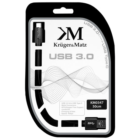Cablu 3.0 Tata - Tata Tip C Kruger Km 0347 cu USB