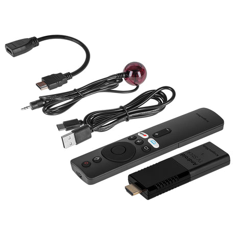 Smart TV Stick Media Player & Kruger Km 0364 cu Bluetooth, Internet WiFi, USB si Telecomanda