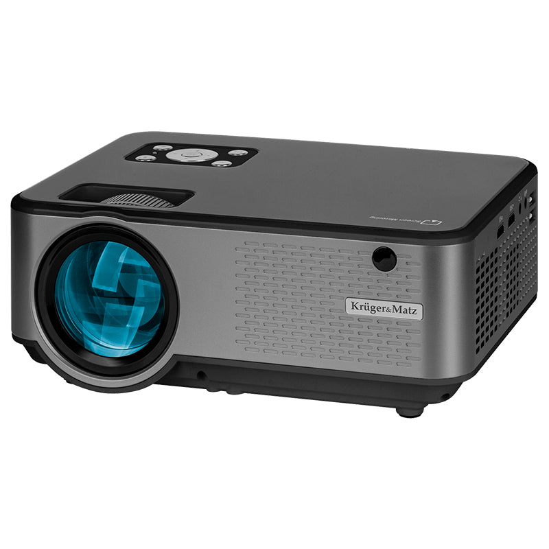 Videoproiector Fullhd WiFi LED Home V- & Kruger LED 60 cu Bluetooth, Internet WiFi, USB si Telecomanda