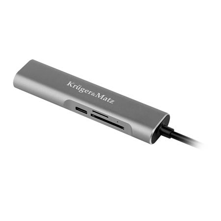 Hub Tip C HDMI Usb3.0 Microsd Tip Km 0390 cu Card SD