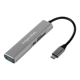 Hub Tip C HDMI Usb3.0 Microsd Tip Km 0390 cu Card SD