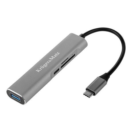 Hub Tip C HDMI Usb3.0 Microsd Tip Km 0390 cu Card SD