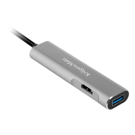 Hub Tip C HDMI Usb3.0 Microsd Tip Km 0390 cu Card SD