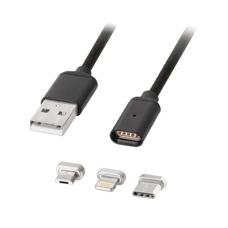 Cablu Magnetic Micro Lightning 1m Km 0458 cu USB
