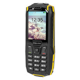 Telefon Rugged Iron 2 & Kruger Km 0459 cu Bluetooth, radio FM, baterie 2500 mAh si USB