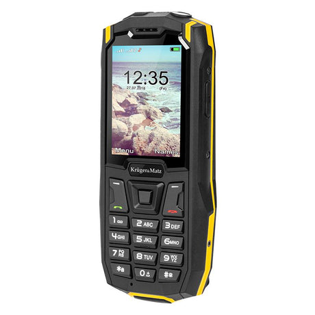 Telefon Rugged Iron 2 & Kruger Km 0459 cu Bluetooth, radio FM, baterie 2500 mAh si USB