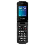 Telefon Rugged Iron 5 Flip & Kruger Km 0466 cu Bluetooth, radio FM, baterie 1200 mAh si USB