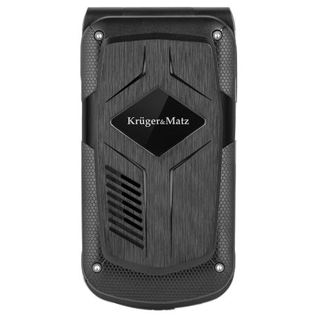 Telefon Rugged Iron 5 Flip & Kruger Km 0466 cu Bluetooth, radio FM, baterie 1200 mAh si USB