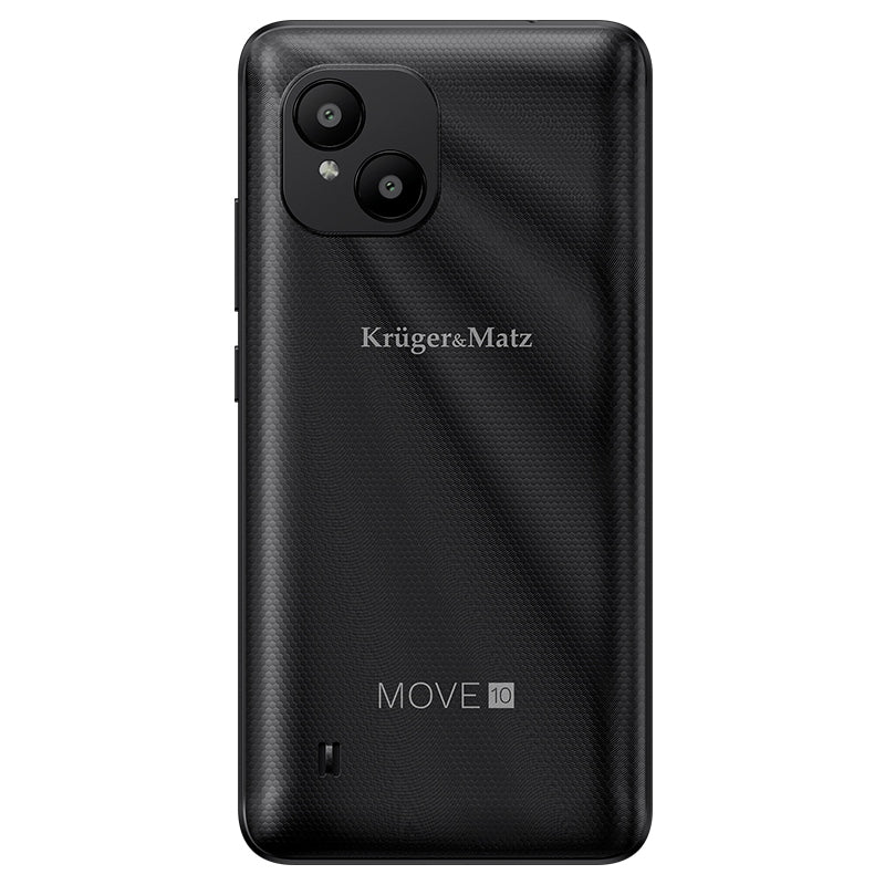Smartphone Negru & Kruger Move 10 cu Bluetooth, radio FM, Internet WiFi si baterie 2500 mAh