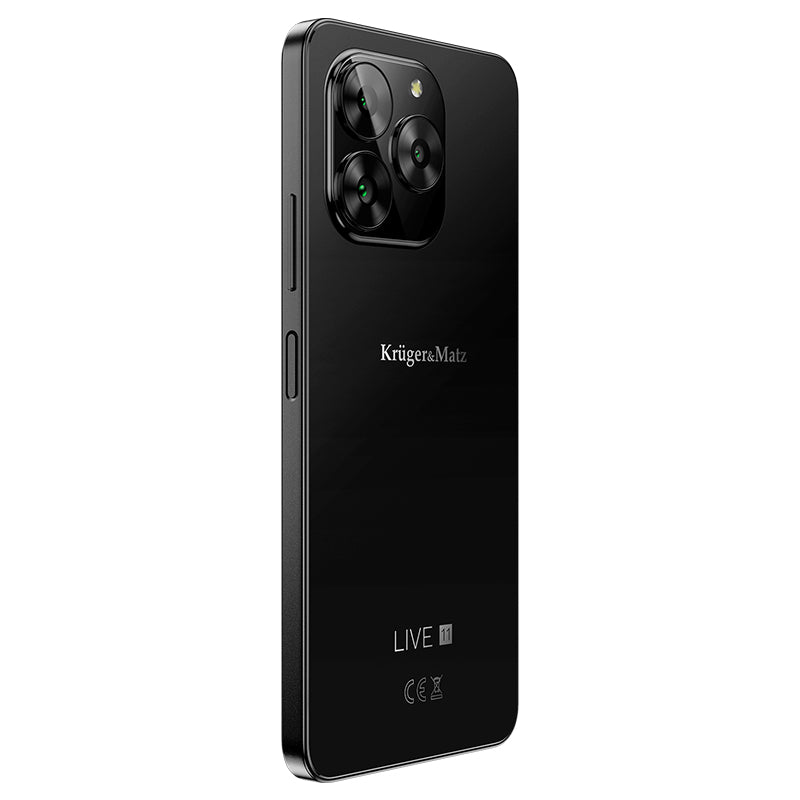 Smartphone 6gb 128gb & Kruger Live 11 cu Bluetooth, radio FM, Internet WiFi si baterie 5000 mAh
