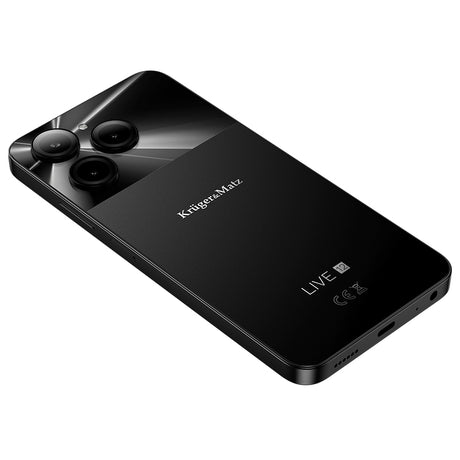 Smartphone Negru & Kruger Live 12 cu Bluetooth, radio FM, Internet WiFi si baterie 5000 mAh
