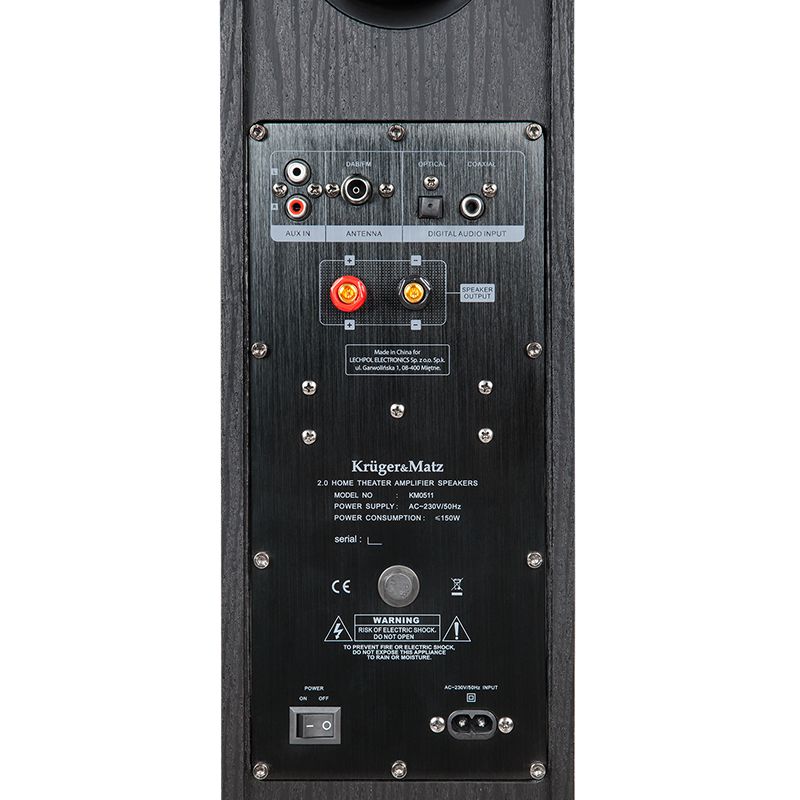 Sistem Audio Journey & Kruger Km 0511 cu Bluetooth, radio FM, DAB+ si USB
