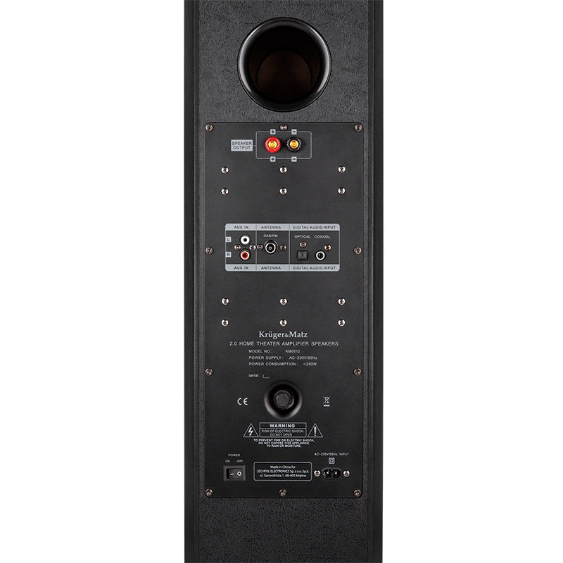 Sistem Audio Passion Negru & Kruger Km 0512b cu Bluetooth, radio FM, DAB+ si USB