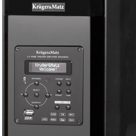 Sistem Audio Passion Negru Kruger&Matz