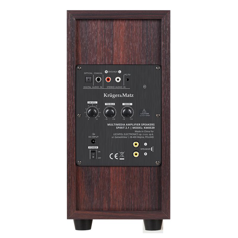 Sistem Boxe 2.1 Activ Spirit & Kruger Km 0539 cu Bluetooth si Sunet Stereo
