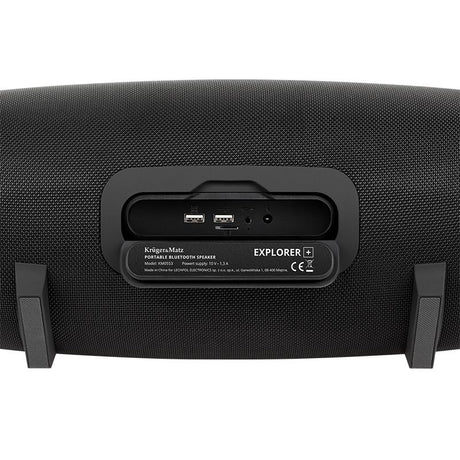 Boxa Portabila Explorer+ &mat Kruger Km 0553 cu Bluetooth, baterie 6000 mAh, AUX si USB