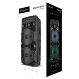 Boxa Portabila Music Box Maxi & Kruger Km 0557 cu Bluetooth, radio FM, baterie 2400 mAh si AUX
