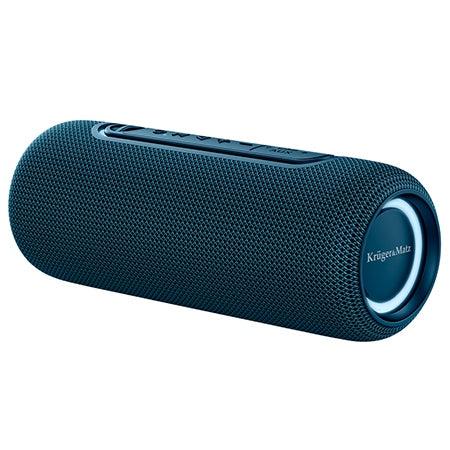 Boxa Portabila Street Albastru & Kruger Km 0564 cu Bluetooth, baterie 2000 mAh, AUX si USB