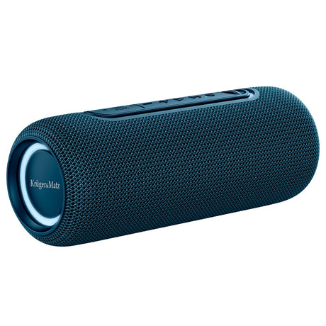 Boxa Portabila Street Albastru & Kruger Km 0564 cu Bluetooth, baterie 2000 mAh, AUX si USB