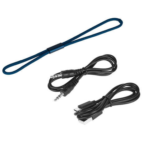 Boxa Portabila Street Albastru & Kruger Km 0564 cu Bluetooth, baterie 2000 mAh, AUX si USB