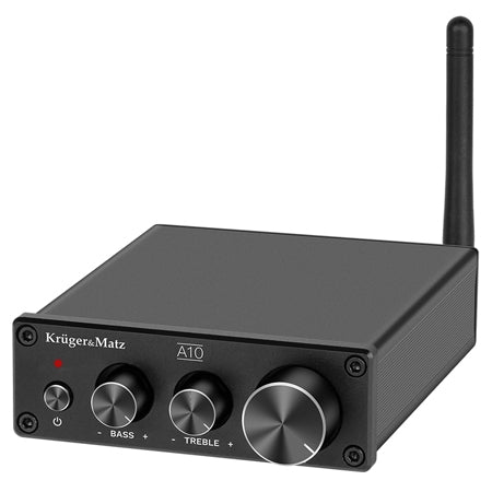 Amplificator Audio Stereo 2x50w & Kruger a 10 cu Bluetooth si Sunet Stereo
