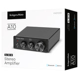 Amplificator Audio Stereo 2x50w & Kruger a 10 cu Bluetooth si Sunet Stereo