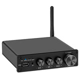 Amplificator Audio Stereo 2x100w & Kruger a 20 cu Bluetooth, USB, Telecomanda si Sunet Stereo