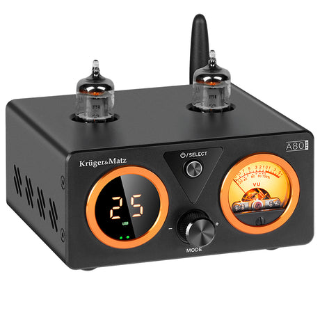 Amplificator Stereo Lampi 2x100w Pro & Kruger a 80 cu Bluetooth, AUX, USB si Telecomanda
