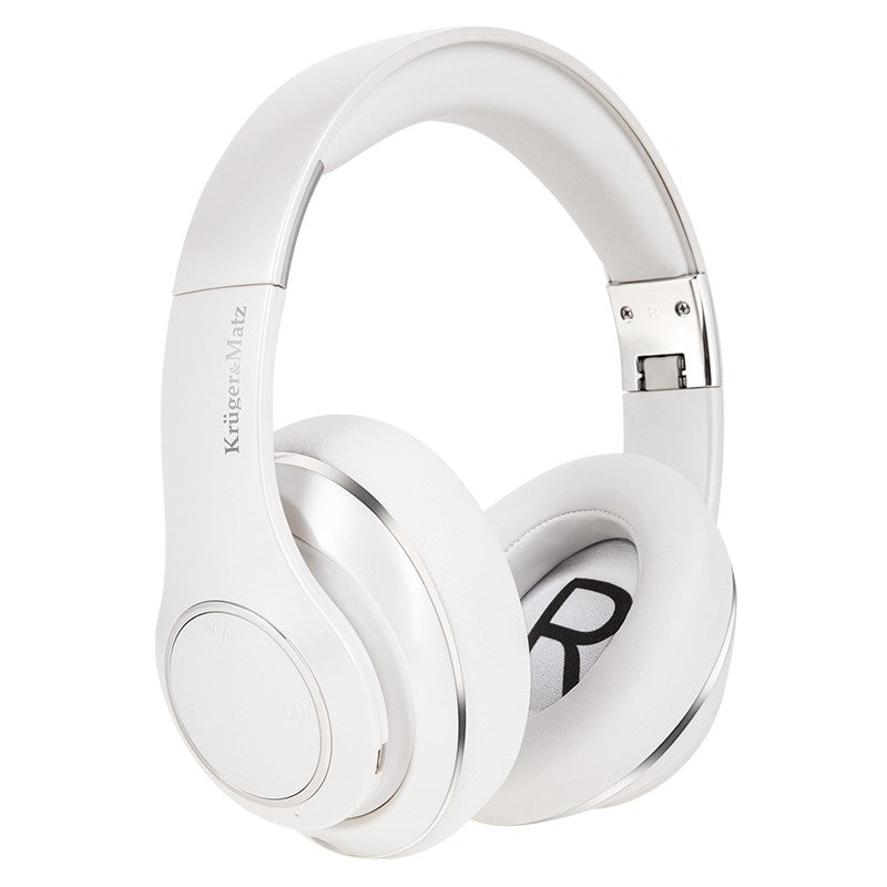 Casti Audio Street 3 Albe & Kruger Km 0653 cu Bluetooth, baterie 400 mAh, AUX si USB