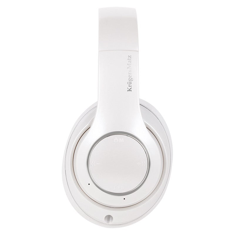 Casti Audio Street 3 Albe & Kruger Km 0653 cu Bluetooth, baterie 400 mAh, AUX si USB