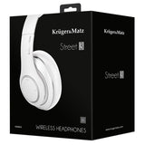 Casti Audio Street 3 Albe & Kruger Km 0653 cu Bluetooth, baterie 400 mAh, AUX si USB