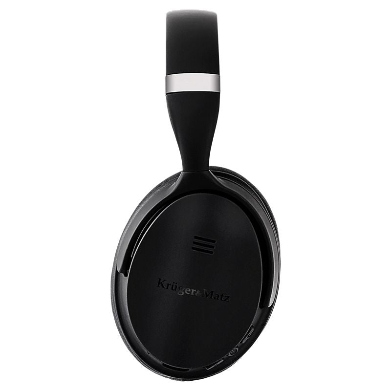 Casti Audio Anc F7a Lite & Kruger Km 0655l cu Bluetooth, baterie 300 mAh, AUX si USB