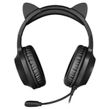 Casti Gamer Kids & Negru Kruger Km 0659 cu USB