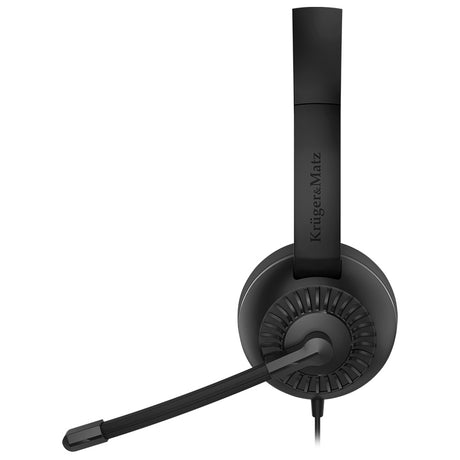Casti Pc cu Microfon Jack 3.5 P3 Kruger Km 0662 cu USB