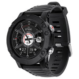 Smartwatch Activity Black GPS & Kruger Km 0720 cu Bluetooth, alarma si baterie 580 mAh