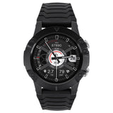 Smartwatch Activity Black GPS & Kruger Km 0720 cu Bluetooth, alarma si baterie 580 mAh