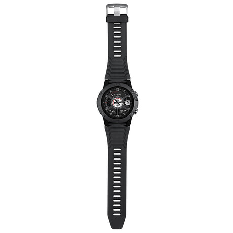 Smartwatch Activity Black GPS & Kruger Km 0720 cu Bluetooth, alarma si baterie 580 mAh