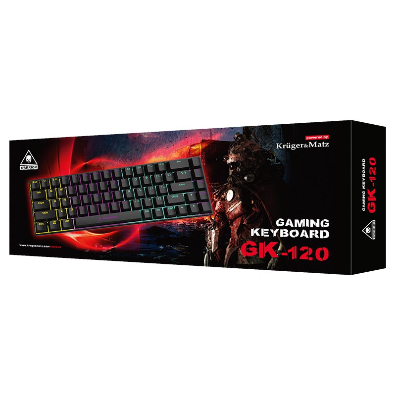 Tastatura cu Fir Gaming Gk-120 & Kruger Km 0759 cu USB